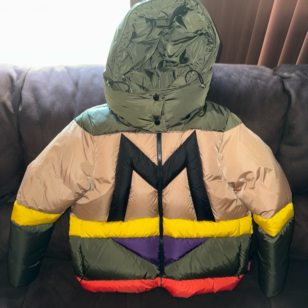 Limited Edition Moncler Puffer Jacket - Green, Tan, Yellow, Purple